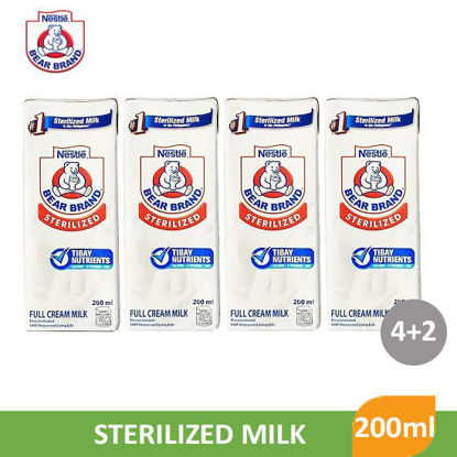 Picture of Bear Brand Sterilized 200ml 4 + 2's - 099518