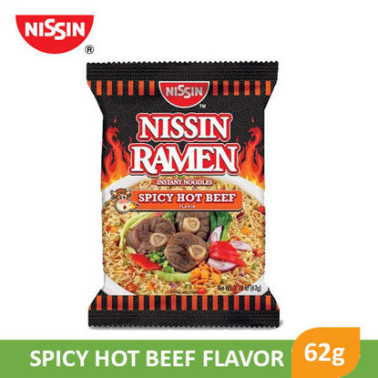 Picture of Nissin Ramen Spicy Hot Beef 62g -  085204