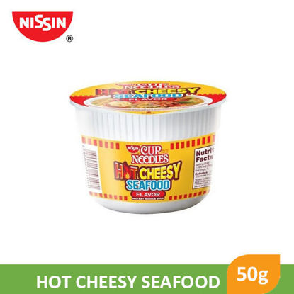 Picture of Nissin Cup Noodles Mini Hot Cheesy Seafood 50g -  095204