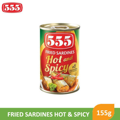 Picture of 555 Fried Sardines Hot & Spicy 155g 030497