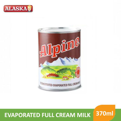 Picture of Alpine Full Cream Evaporated Milk 370ml - 42628