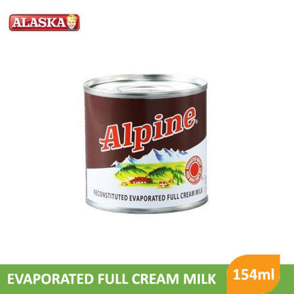 Picture of Alpine Full Cream Evaporated Milk 154ml - 042630