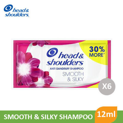 Picture of Head & Shoulder Shampoo Smooth & Silky 12mL 6S - 083325