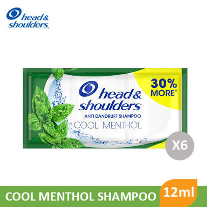 Picture of Head & Shoulder Shampoo Cool Menthol 12mL 6S - 062198