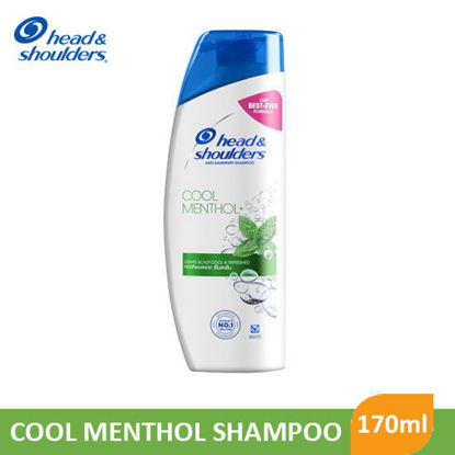 Picture of Head and Shoulder Shampoo Cool Menthol 170mL P119 - 97387