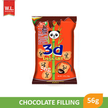 Picture of WL Foods Panda 3D Biscuits 56g - 086335