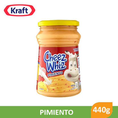 Picture of Kraft Cheez Whiz Pimiento 440g - 001290