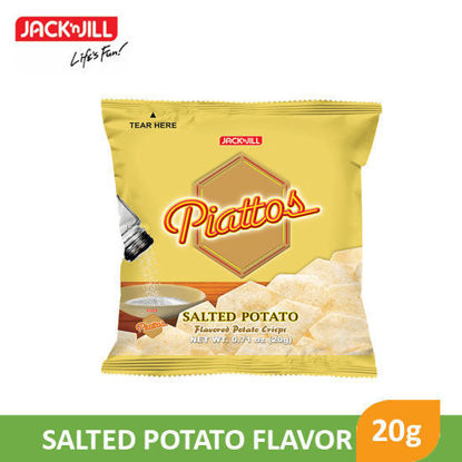 Picture of Jack N Jill Piattos Potato Crisps Salted Potato Flavor 20g - 089586