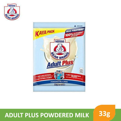 Picture of Bear Brand Adult Plus 33g - 083555