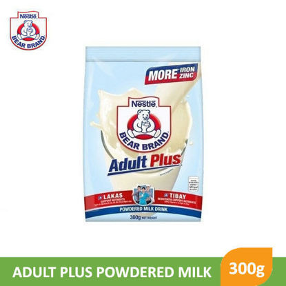 Picture of Bear Brand Adult Plus Milk Powder 300g  -  064794
