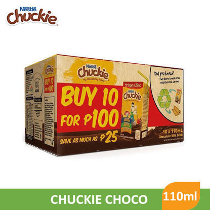 Picture of Chuckie Chocolate Mil Drink 110ml x 10's - 090052