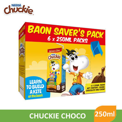 Picture of Chuckie Chocolate Mil Drink  250ml x 6's Saver's Pack - 089715