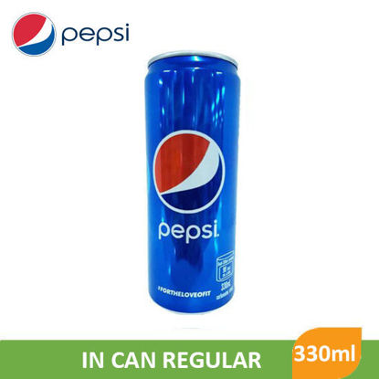 Picture of Pepsi Cola Regular In Can 330ml - 017029