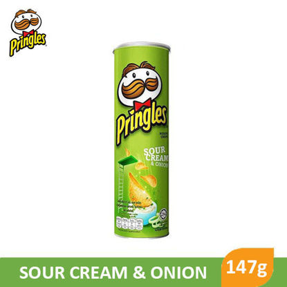 Picture of Pringles Potato Crisps Sour Cream 147g - 073487