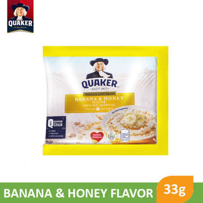 Picture of Quaker Banana & Honey Flavor Instant Oatmeal 33g - 036574