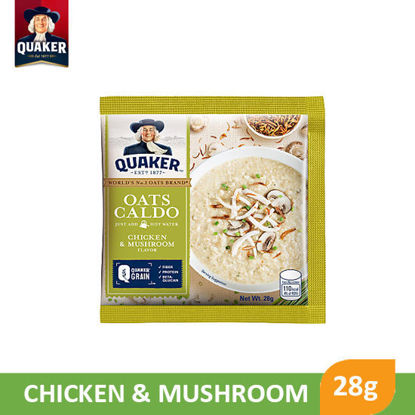 Picture of Quaker Oats Caldo Chicken & Mushroom Flavor 28g  - 078413