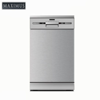 Picture of Maximus MAX-D002M Freestanding Dishwasher (Stainless Steel/Silver) 45cm