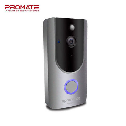 Picture of Promate Ranger-1 Wi-Fi HD Video Doorbell with Smart Motion Security System
