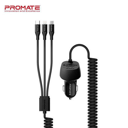 Picture of Promate Voltrip-Uni Car Chargers