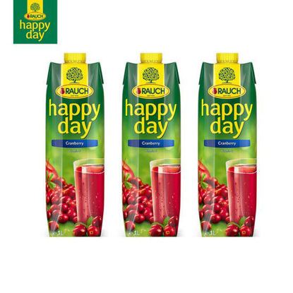 Picture of Happy Day Cranberry 1L x 3
