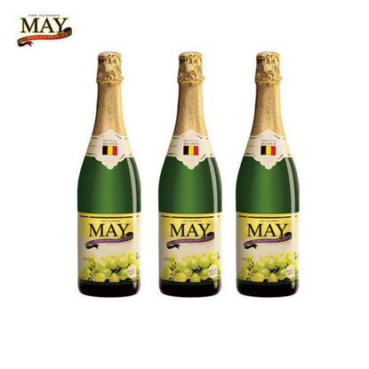 Picture of May Sparkling White Grape Juice 750ml x 3