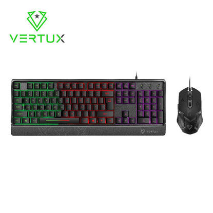 Picture of Vertux Orion Backlit Ergonomic Wired Gaming Keyboard & Mouse