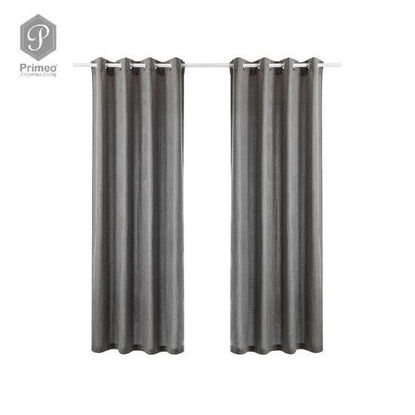 Picture of PRIMEO Window Curtain Gray polyester (140 cm x 213 cm / 55 inch. x 84 inch.)