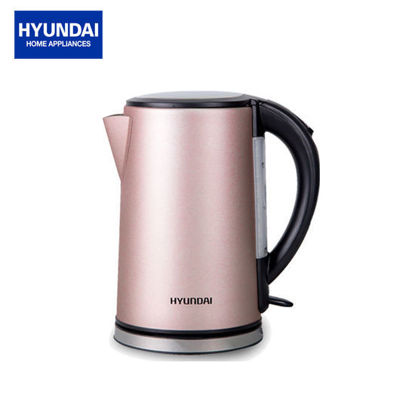 Picture of Hyundai HEK-L150/1807 Brushed Stainless Steel Body Electric Jug in Capacity 1.8L
