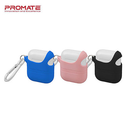 Picture of Promate Veilcase Shock Proof Protective Airpods Case With Quick-Snap Hook
