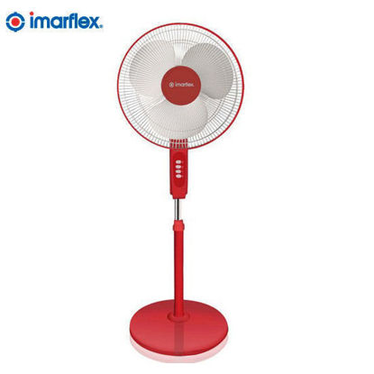 Picture of Imarflex IF-322 16" Stand Fan (Red)