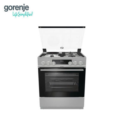 Picture of Gorenje K6351XC Combined Gas-Electric Cooker
