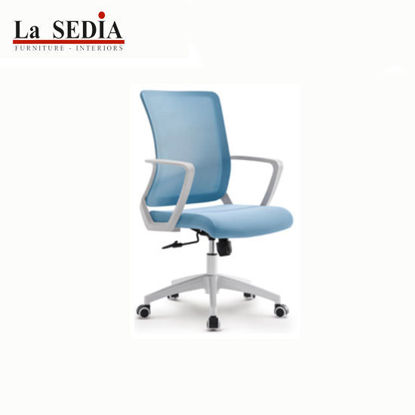 Picture of La Sedia 1530B Clerical Office Chair Blue