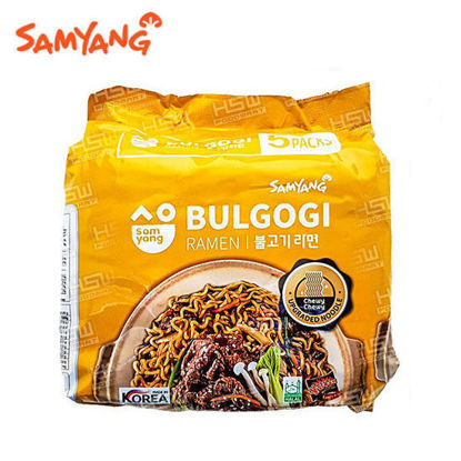 Picture of Samyang Bulgogi Ramen Stirfried Noodle 80g x 5's