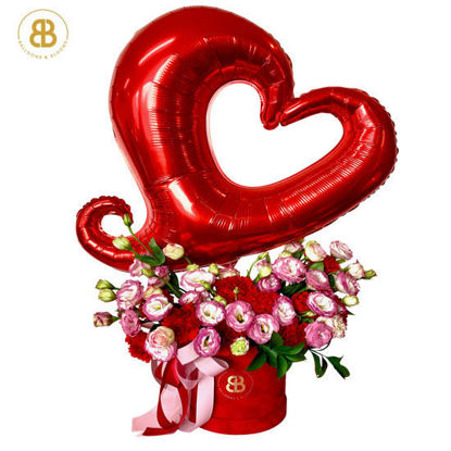 Picture of Balloons & Blooms Crazy Love
