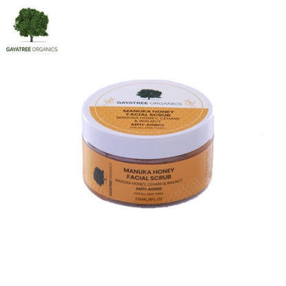 Picture of Gayatree Organics Manuka Honey Cehami and Walnut Facial Scrub