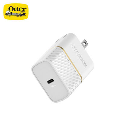 Picture of OtterBox Fast Charge 18W USB-C Wall Charger - White