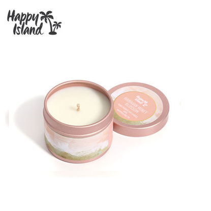 Picture of Happy Island Hawaiian Honey Blossom Scented Soy Candle  2oz