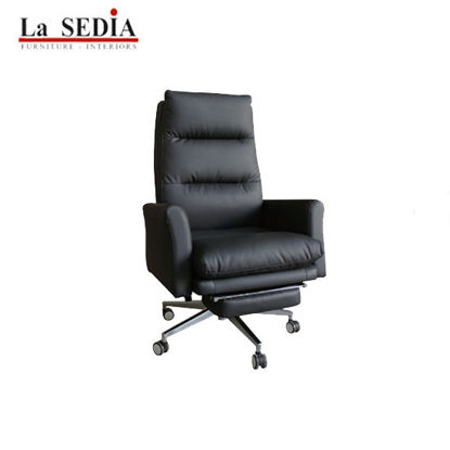 Picture of La Sedia NC-303RBLK Reclining Executive Chair