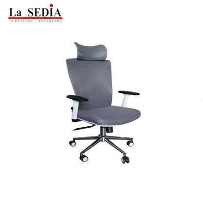 Picture of La Sedia NC-606AWHTGRAY Executive Office Chair