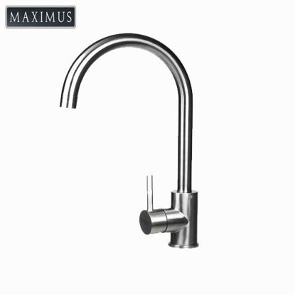 Picture of Maximus Stainless Steel Kitchen Faucet MAX-F002S - Silver