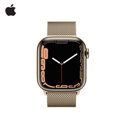 Picture of Apple Watch S7 + CL 41mm Stainless Steel Gold