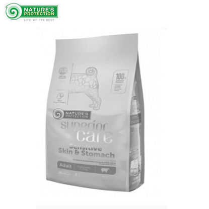 Picture of Nature's Protection Superior Care Sensitive Skin & Stomach Lamb All Breed 1.5kg