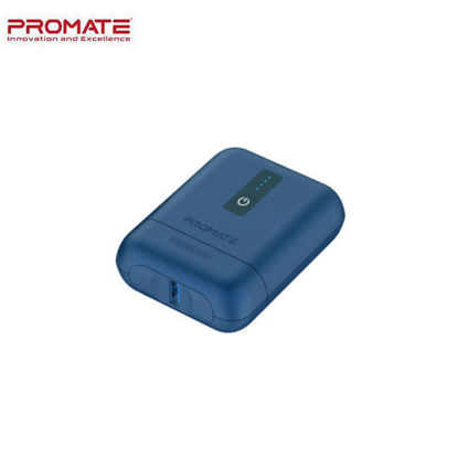 Picture of Promate ATOM-PD20 Super Mini Power Bank 10000mAh Blue
