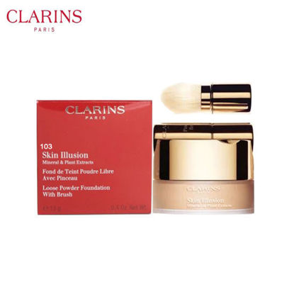 Picture of Clarins Skin Illusion Loose Powder Foundation 103 Ivory 13g