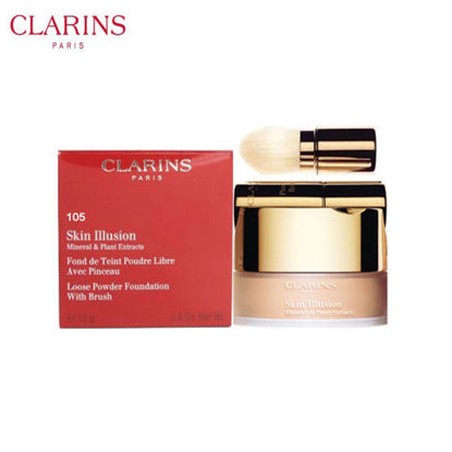 Picture of Clarins Skin Illusion Loose Powder Foundation 105 Nude 13g