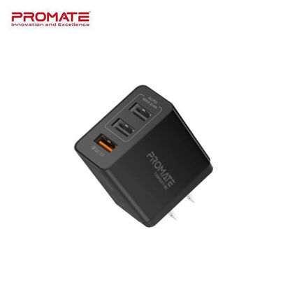 Picture of Promate Universal Qualcomm Quick Charging Wall Charger 30W