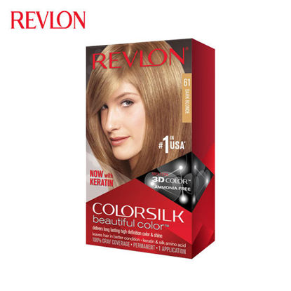 Picture of Revlon Colorsilk Beautiful Color with Keratin 130ml Dark Blonde No.61