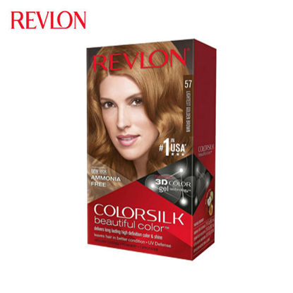 Picture of Revlon Colorsilk Beautiful Color with Keratin 130ml Lightest Golden Brown No.57
