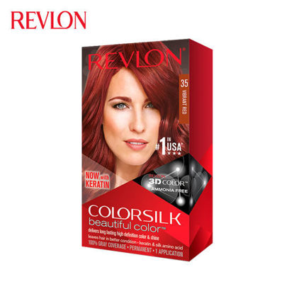Picture of Revlon Colorsilk Beautiful Color with Keratin 130ml Vibrant Red No.35