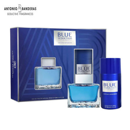 Picture of Your Fav Box Antonio Banderas Blue Seduction Men 100ml + 150ml Deo Spray Set